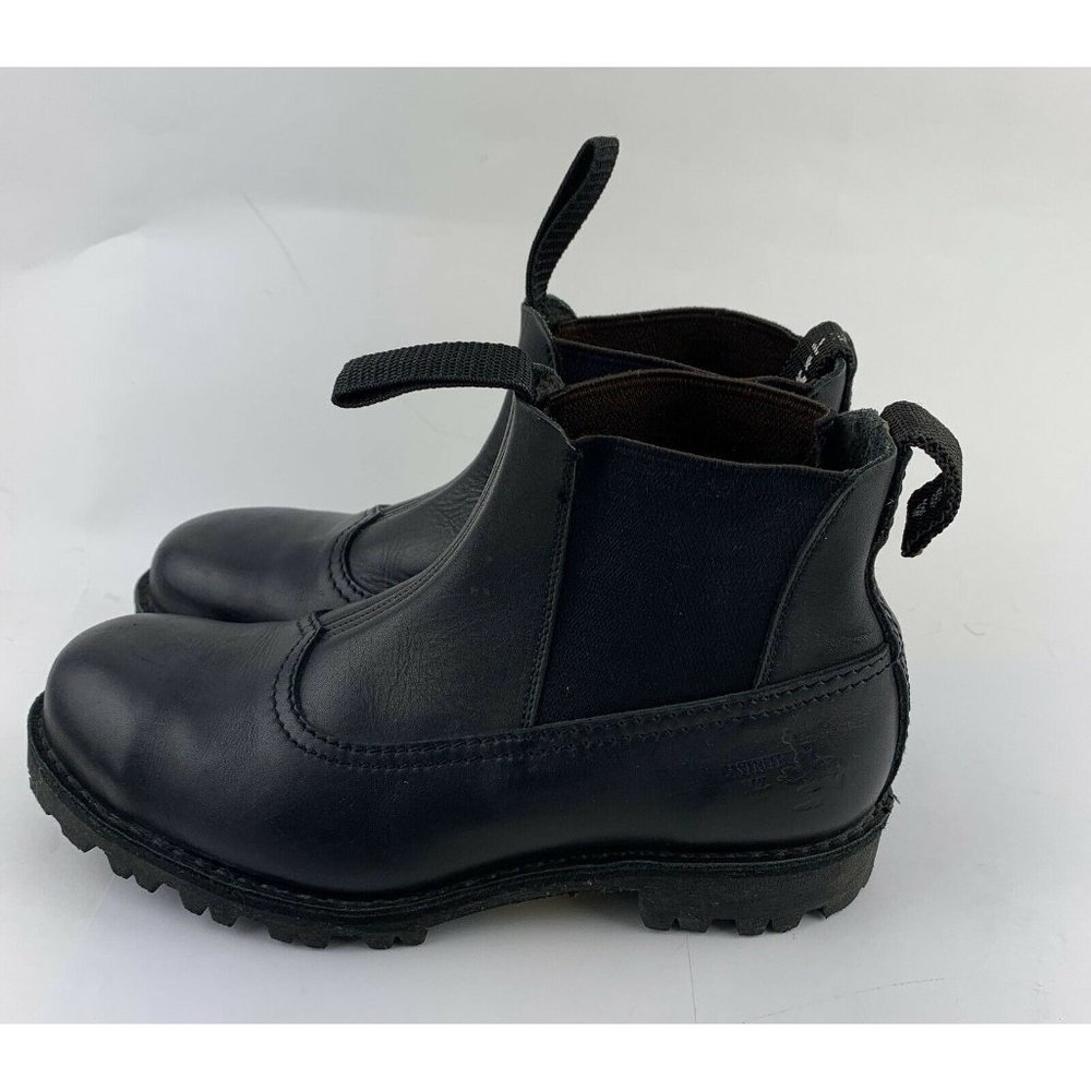 Lastrite‎ New Zealand Mens Black Leather Ankle Boot